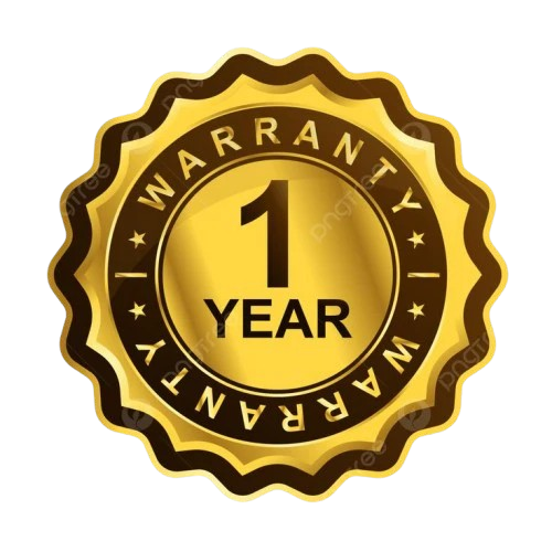 1 Year Warranty